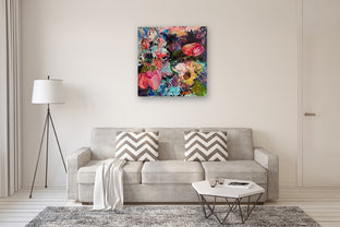 Floral Extravaganza by Julia Hacker |  In Room View of Artwork 