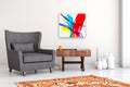 Original art for sale at UGallery.com | Rhythm by Eric Wilson | $850 | acrylic painting | 21.75' h x 23.75' w | thumbnail 5