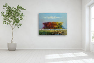 Autumn is Alive by George Peebles |  In Room View of Artwork 