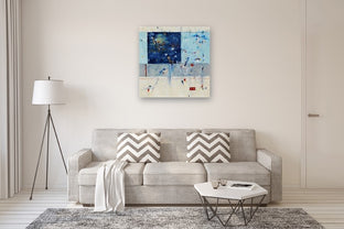 Deep Golden Sea by Cynthia Ligeros |  In Room View of Artwork 