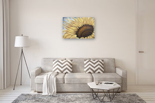 Sunflower Hug by Pamela Hoke |  In Room View of Artwork 