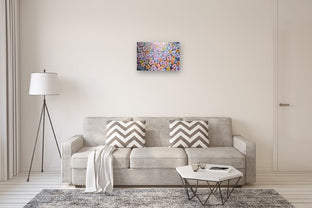 Floral Abstract by Natasha Tayles |  In Room View of Artwork 