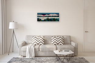 Allure of Alpenglow by Rebecca Klementovich |  In Room View of Artwork 