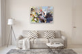 Original art for sale at UGallery.com | Winter Still Life by Julia Hacker | $3,950 | acrylic painting | 36' h x 48' w | thumbnail 5
