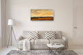 Original art for sale at UGallery.com | Ochre Field by Mandy Main | $2,600 | oil painting | 24' h x 48' w | thumbnail 5