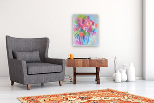 Summer Still Life with Flowers by Alix Palo |  In Room View of Artwork 