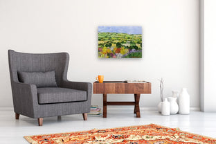 Garden on the Hilltop by Allan P. Friedlander |  In Room View of Artwork 