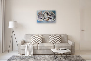Chesapeake Oysters by Kristine Kainer |  In Room View of Artwork 