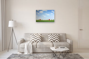 The Quiet of the Farm by Sharon France |  In Room View of Artwork 