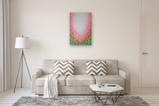 Pink and Green 2 by Natasha Tayles |  In Room View of Artwork 