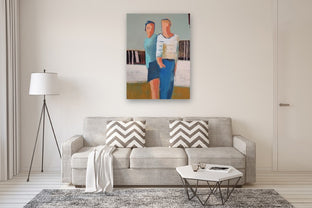 Couple by Gail Ragains |  In Room View of Artwork 