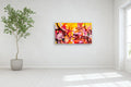 Original art for sale at UGallery.com | Joy by Julia Hacker | $3,550 | acrylic painting | 32' h x 60' w | thumbnail 5