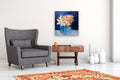 Original art for sale at UGallery.com | Fade into Blue by Judy Mackey | $1,150 | oil painting | 24' h x 24' w | thumbnail 5