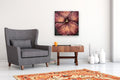 Original art for sale at UGallery.com | Pansy Passion 2 by Pamela Hoke | $1,000 | oil painting | 24' h x 24' w | thumbnail 4