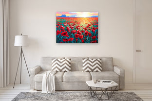 Poppy Sunset by Stanislav Sidorov |  In Room View of Artwork 