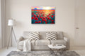 Original art for sale at UGallery.com | Poppy Sunset by Stanislav Sidorov | $4,500 | oil painting | 36' h x 48' w | thumbnail 5