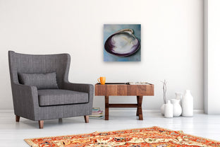 Atlantic Clam Shell by Kristine Kainer |  In Room View of Artwork 