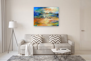 Copper Sky by DL Watson |  In Room View of Artwork 