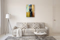 Original art for sale at UGallery.com | Watchful Rest by Gary Leonard | $2,300 | oil painting | 36' h x 24' w | thumbnail 5