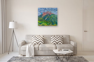 Red Mountain #1 by Crystal DiPietro |  In Room View of Artwork 