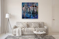 Original art for sale at UGallery.com | Mirrored by Mary Pratt | $3,500 | oil painting | 48' h x 48' w | thumbnail 5