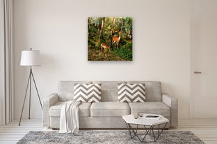 The Watchful Doe by Onelio Marrero |  In Room View of Artwork 