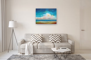 Morning Sea by Nancy Hughes Miller |  In Room View of Artwork 