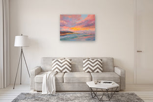South Jetty Sky by Karen E Lewis |  In Room View of Artwork 
