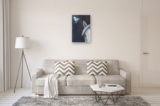 The Horse Whisperer by Jennifer Ross |  In Room View of Artwork 