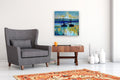 Original art for sale at UGallery.com | Harbor Pals by Kip Decker | $1,050 | acrylic painting | 24' h x 24' w | thumbnail 5