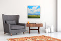 Original art for sale at UGallery.com | Montana Sky by Nancy Merkle | $875 | acrylic painting | 24' h x 24' w | thumbnail 5