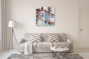 Waterfront by Linda Shaffer |  In Room View of Artwork 