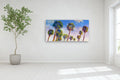 Original art for sale at UGallery.com | Palms in California by Suren Nersisyan | $5,150 | oil painting | 36' h x 72' w | thumbnail 5