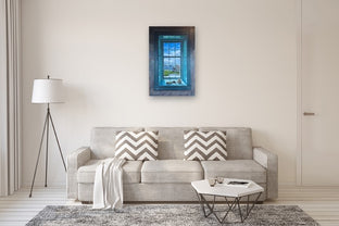 Lubec Window by Jay Jensen |  In Room View of Artwork 