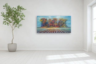 The Woodlands by George Peebles |  In Room View of Artwork 