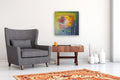 Original art for sale at UGallery.com | Spring Solstice by George Peebles | $1,050 | oil painting | 24' h x 24' w | thumbnail 5