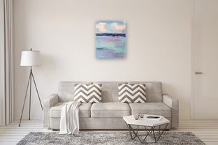 Lake Champlain Sailing by JoAnn Golenia |  In Room View of Artwork 