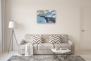 Cold Winter River by Brian McCarty |  In Room View of Artwork 