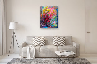 Flower Storm by Dowa Hattem |  In Room View of Artwork 