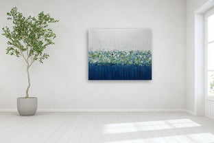 Sapphire Garden by Lisa Carney |  In Room View of Artwork 