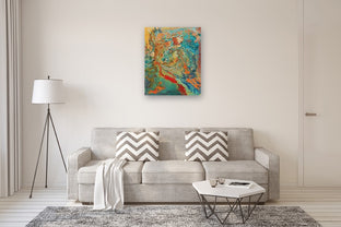 Mar de Coral by Fernando Bosch |  In Room View of Artwork 