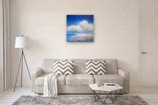 Beach Blues by Nancy Hughes Miller |  In Room View of Artwork 