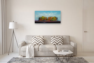 Autumn Lights My Way by George Peebles |  In Room View of Artwork 