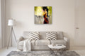 Original art for sale at UGallery.com | Stylish Moments by Gary Leonard | $2,900 | oil painting | 36' h x 36' w | thumbnail 5