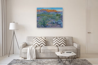 Sonoran Dawn by Crystal DiPietro |  In Room View of Artwork 