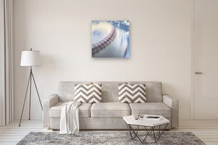 Baseball in Motion by Stephen Capogna |  In Room View of Artwork 