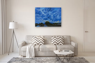 The Blue Hour by Crystal DiPietro |  In Room View of Artwork 