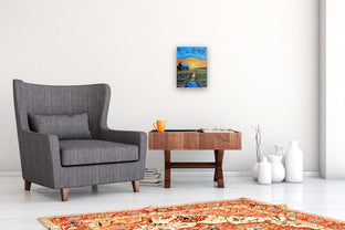 Color and Silence by Art Clark |  In Room View of Artwork 