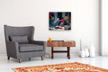 Original art for sale at UGallery.com | Let Sleeping Dogs Lie by Faye Vander Veer | $2,650 | oil painting | 20' h x 24' w | thumbnail 5