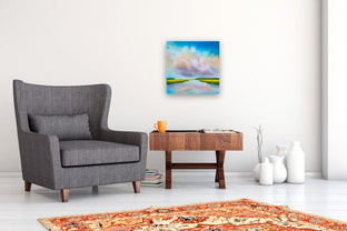 Marsh Cloud Colors by Nancy Hughes Miller |  In Room View of Artwork 